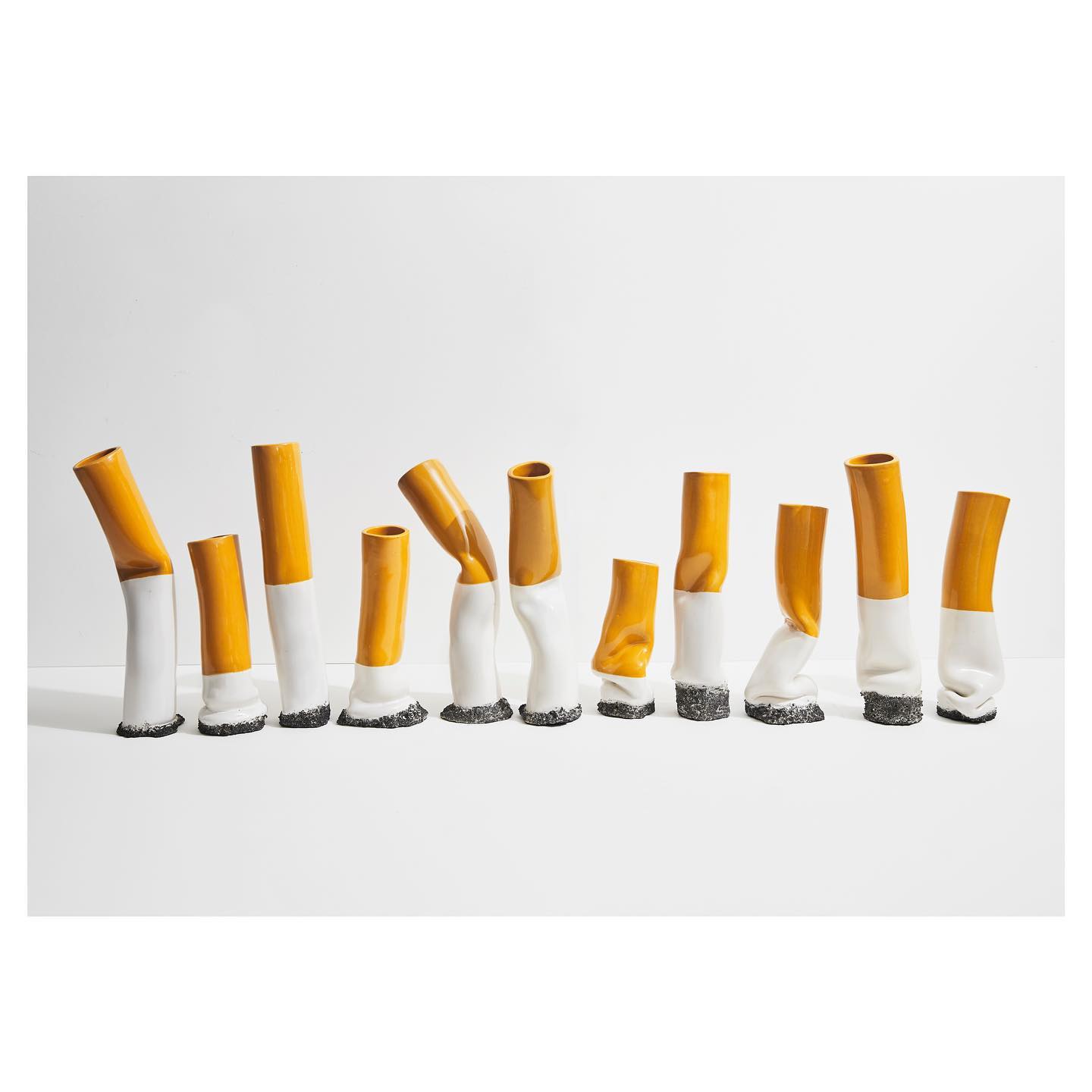 Cigarette vases